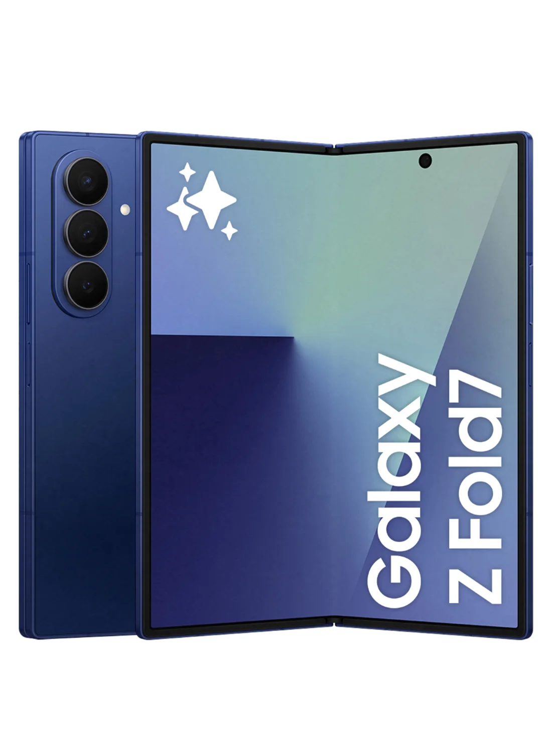Ultra-HD Foldable Smartphone 5G Dual SIM 12GB RAM 256GB Storage (Blue Shadow, 6.5-inch Screen) wbdd6