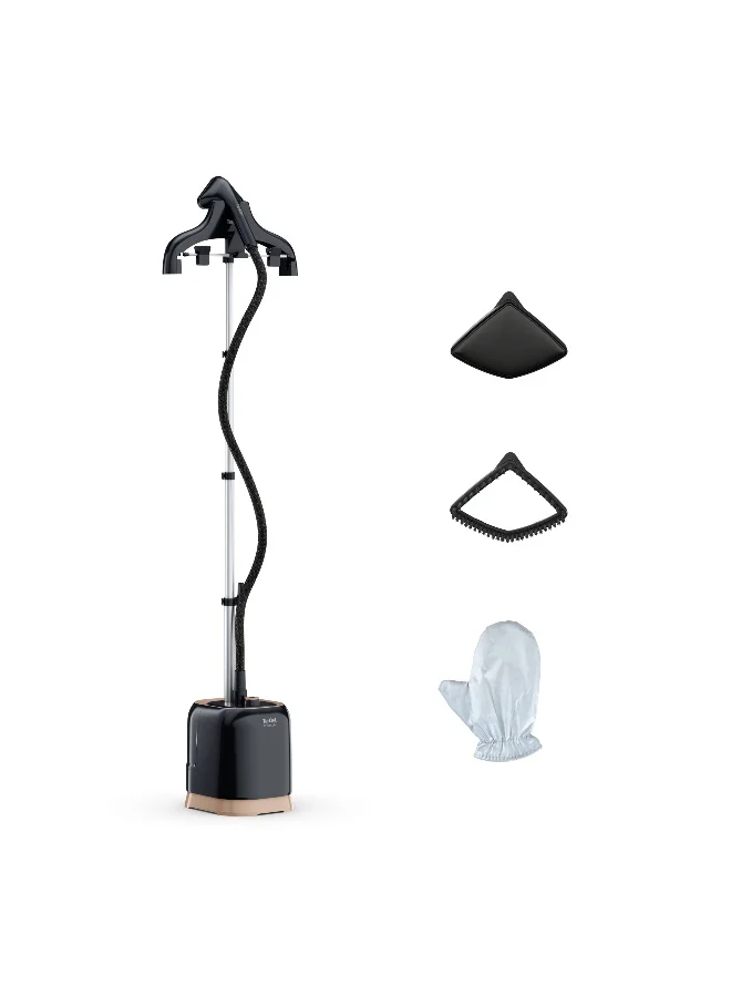 Premium Garment Steamer Professional Fabric Care System with 2000W Power and 1.5L Water Tank (Black) cyvxy