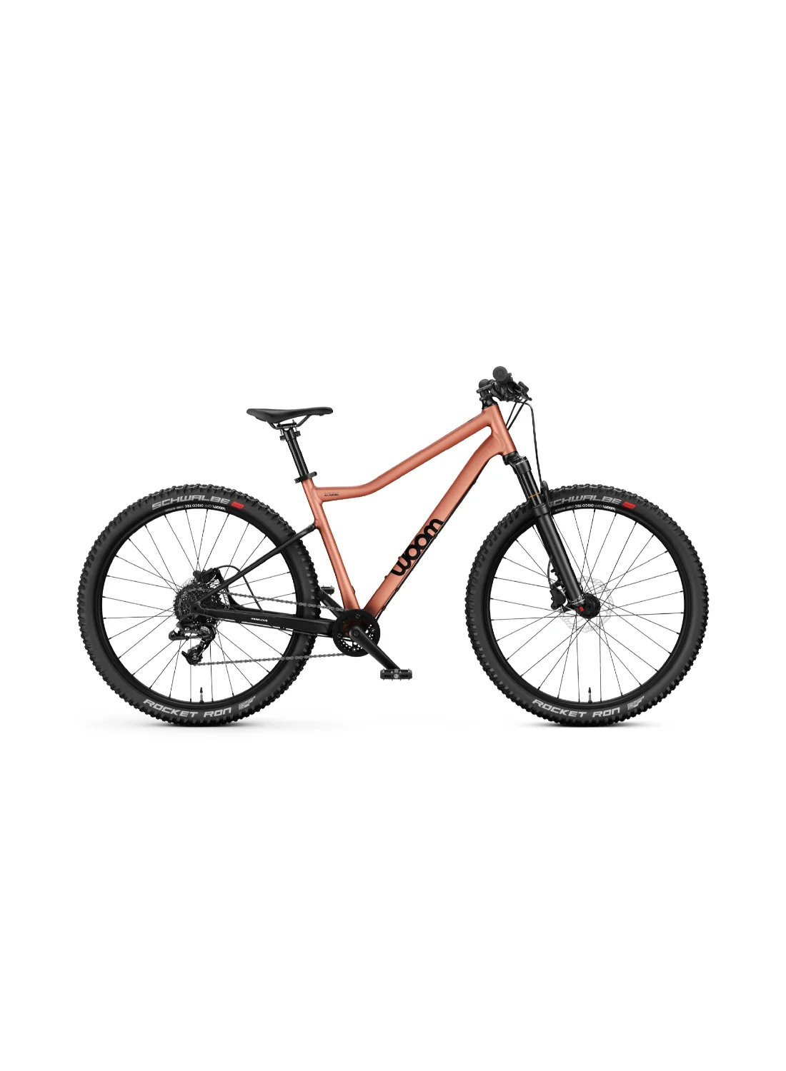 Premium Lightweight Youth Mountain Bike (26-inch Wheels, Air Suspension, Hydraulic Disc Brakes, Terra Coppa, 10-14 Years) r5k62