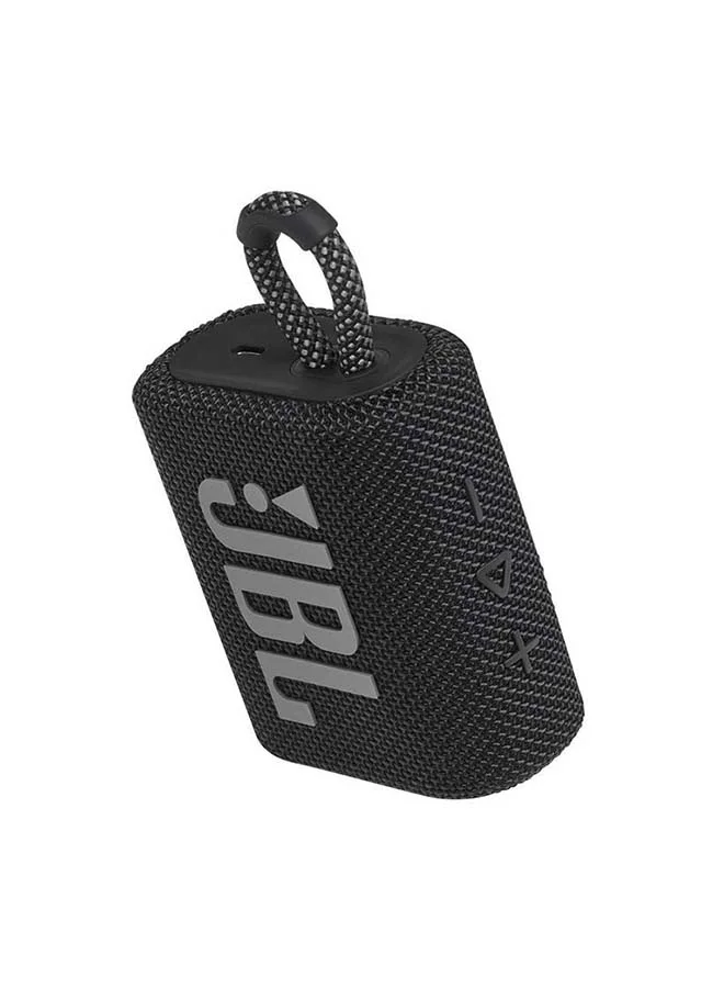 Premium Audio Portable Bluetooth Speaker Waterproof Wireless Sound System (Black, Compact Size) wnjkq