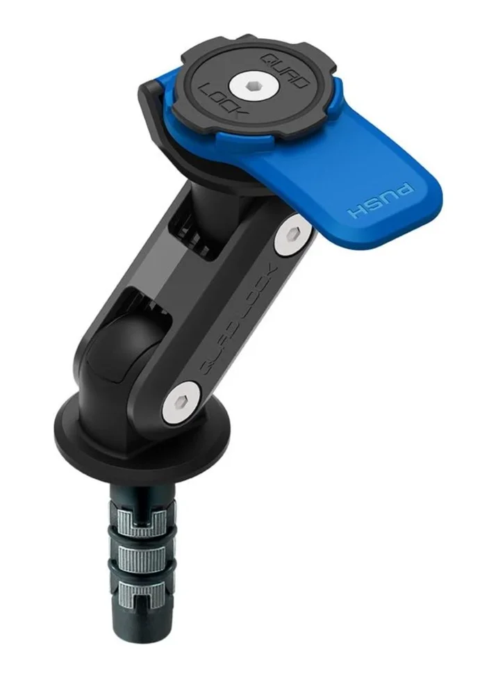 Premium Motorcycle Fork Stem Smartphone Mount Adjustable Handlebar Accessory for Sport Bikes 87aaj