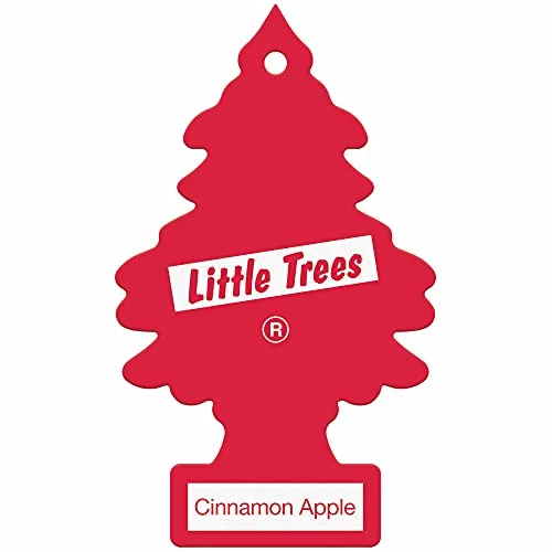 Premium Cinnamon Scented Car Air Freshener Hanging Tree (1 Pack) 651ea