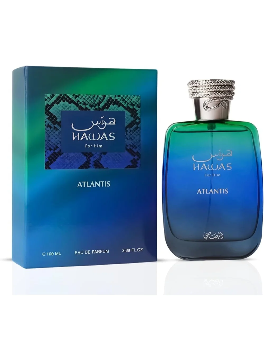 Rasasi Atlantis Eau de Parfum for Men Premium Long-Lasting Fragrance (100 mL) r6597