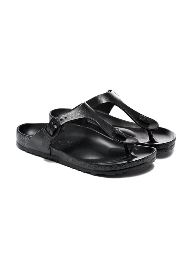 Premium Lightweight EVA Thong Sandals Waterproof Comfortable Footwear for Women (Black, 38 EU) xj3hi