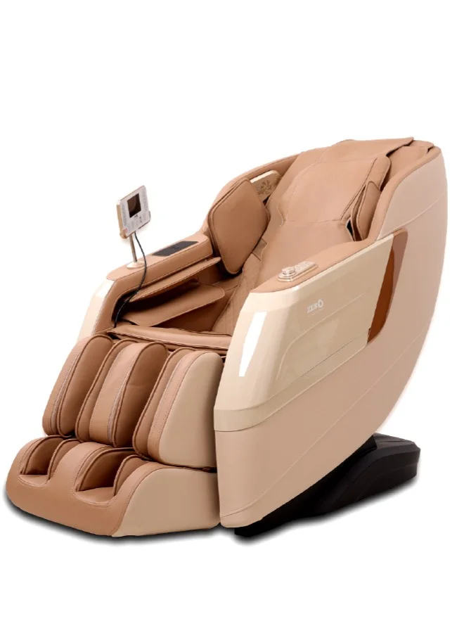 Zero Beyond Wellness Essence Full Body Massage Chair with 3D Rollers, Zero Gravity Recliner, Thermal Therapy, and AI Voice Control (Premium Black) q0o8u