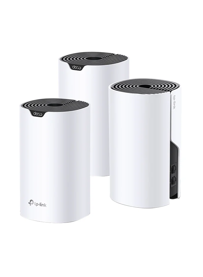 Premium Whole Home Mesh Wi-Fi System AC1200 Gigabit Dual-Band Router Replacement (3-Pack, White) 46ms1