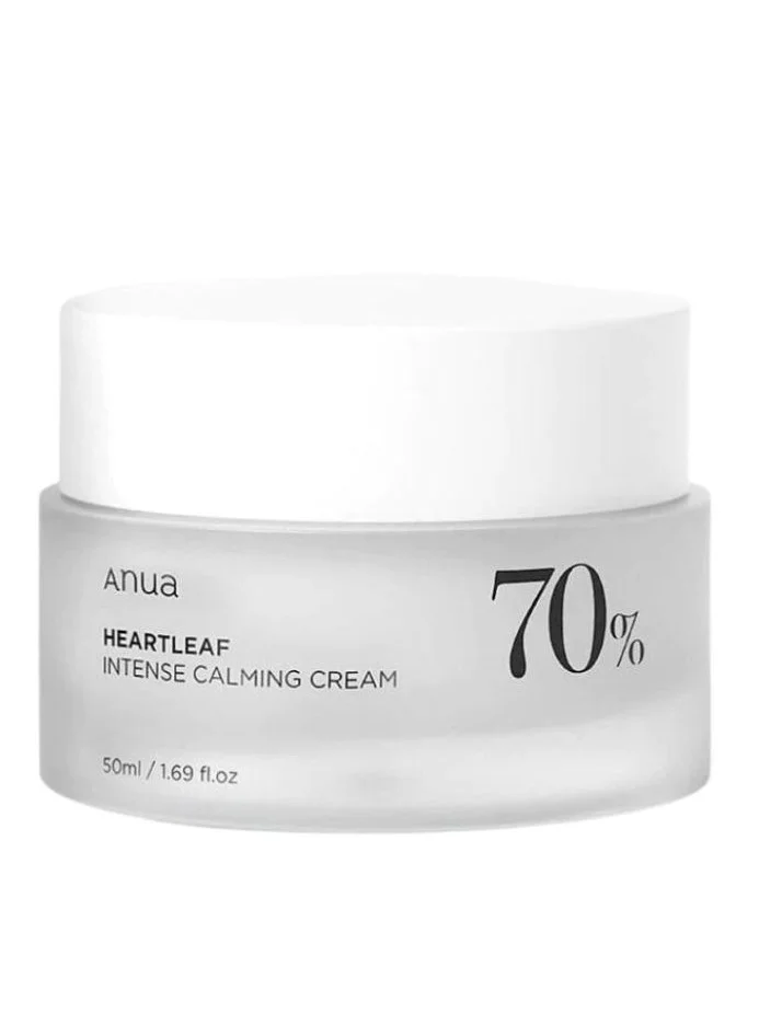 Anua Heartleaf 70 Intense Calming Cream with Ceramide and Panthenol for Sensitive Skin (50 mL) vrbyi