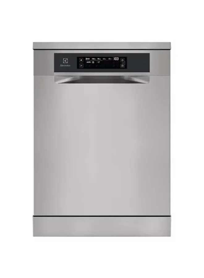 Premium Freestanding Dishwasher 15 Place Settings with 8 Programs and Inverter Motor (Stainless Steel, 2000 W) 14i66