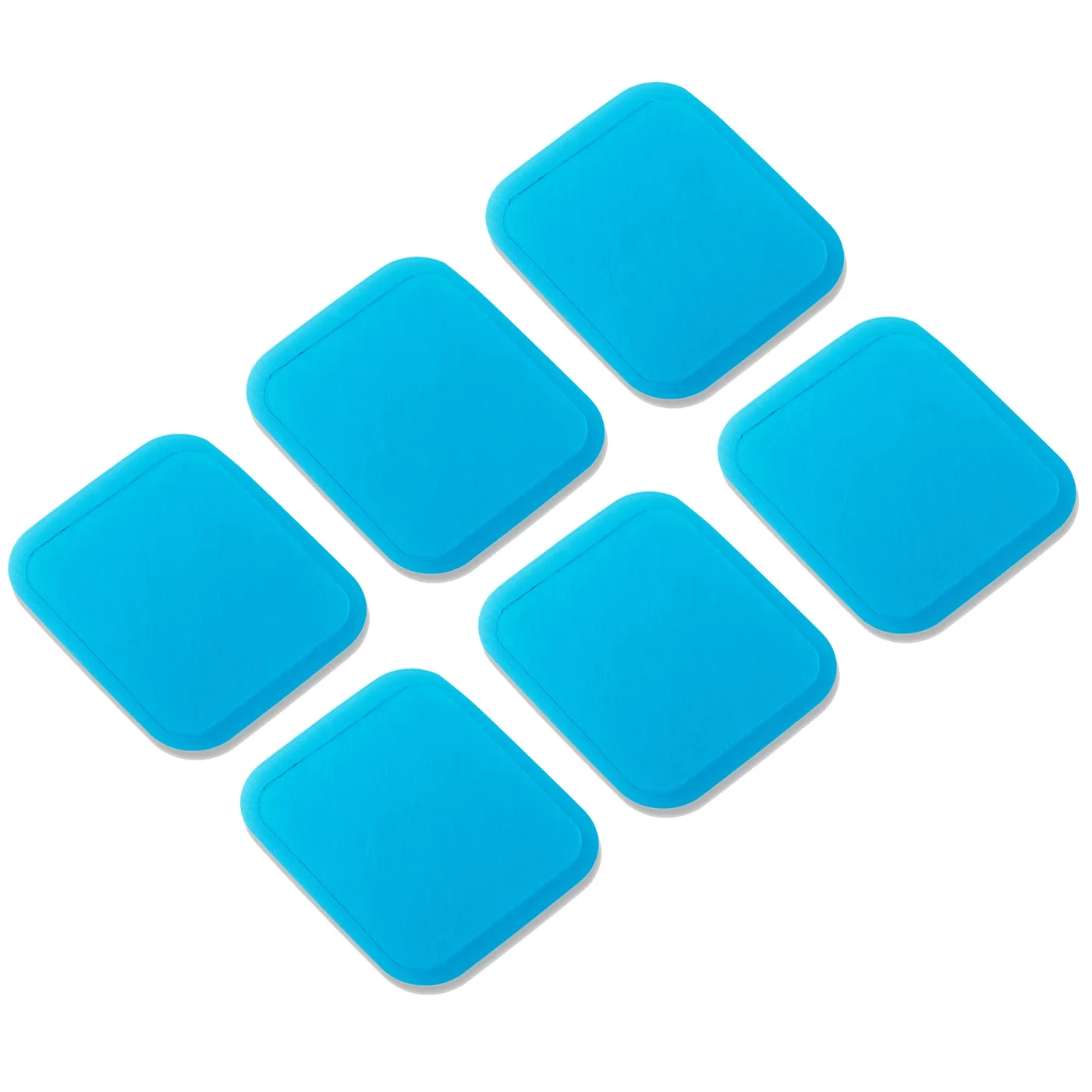 Replacement Electrode Gel Pads for TENS Unit and Heating Pad (Set of 4) x8gm0