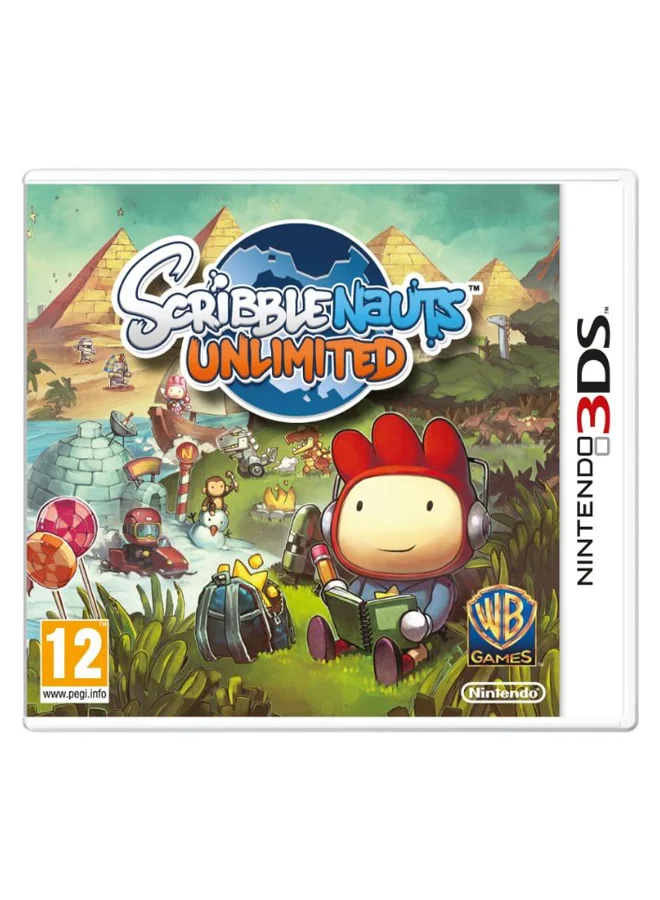 WB Games Scribblenauts Unlimited Handheld Gaming Software for 3DS Arcade & Platform Edition 0pnzg