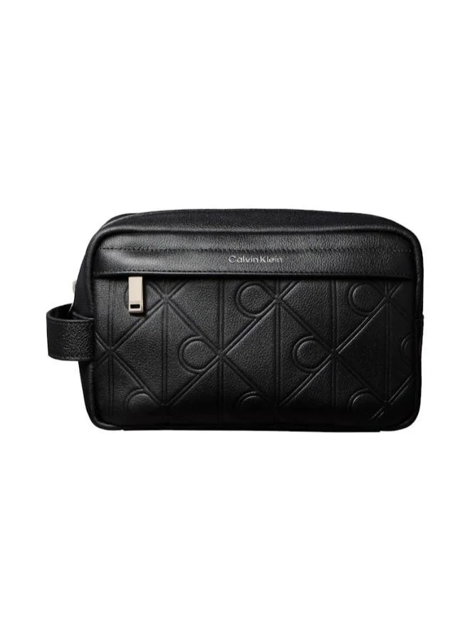 Premium Embossed Emblem Logo Wash Bag Travel Organizer (Unisex, One Size) sb3w1