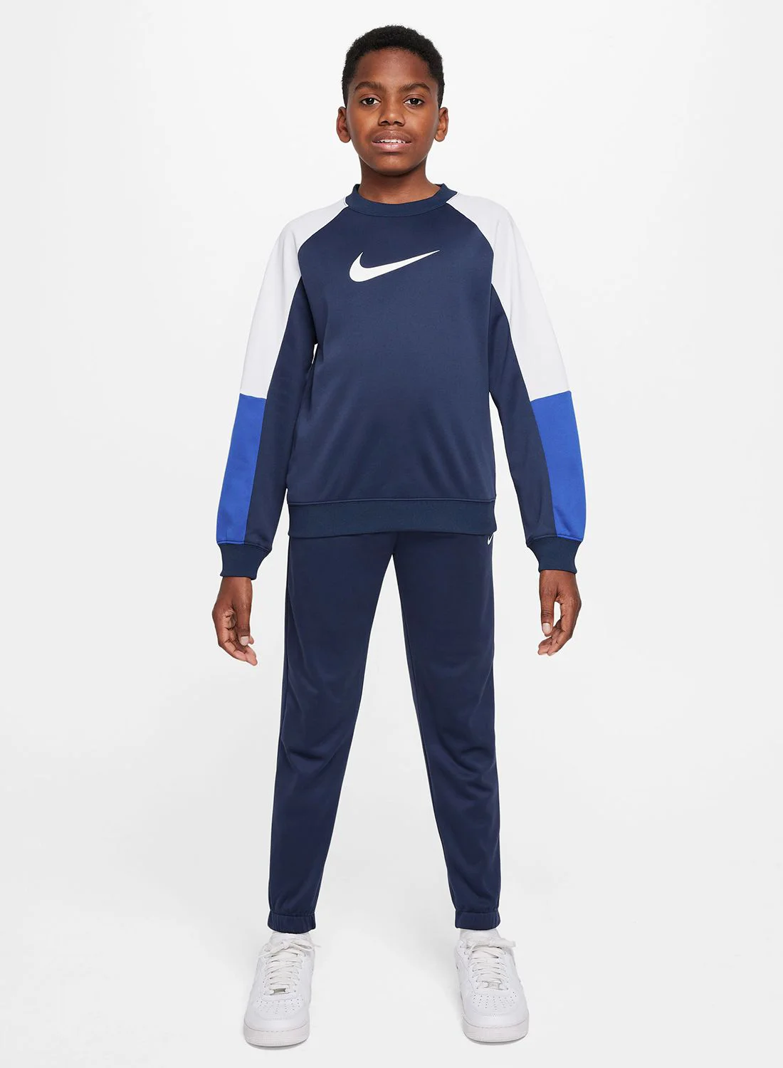 Athletic Premium Tracksuit Set Moisture-Wicking Performance Sportswear for Kids vjol2