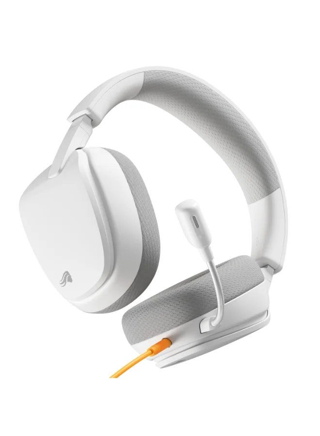 Glorious GHS Eternal Stereo Gaming Headset with Detachable Microphone and 3.5mm Wired Connection (White, One Size) 833ns