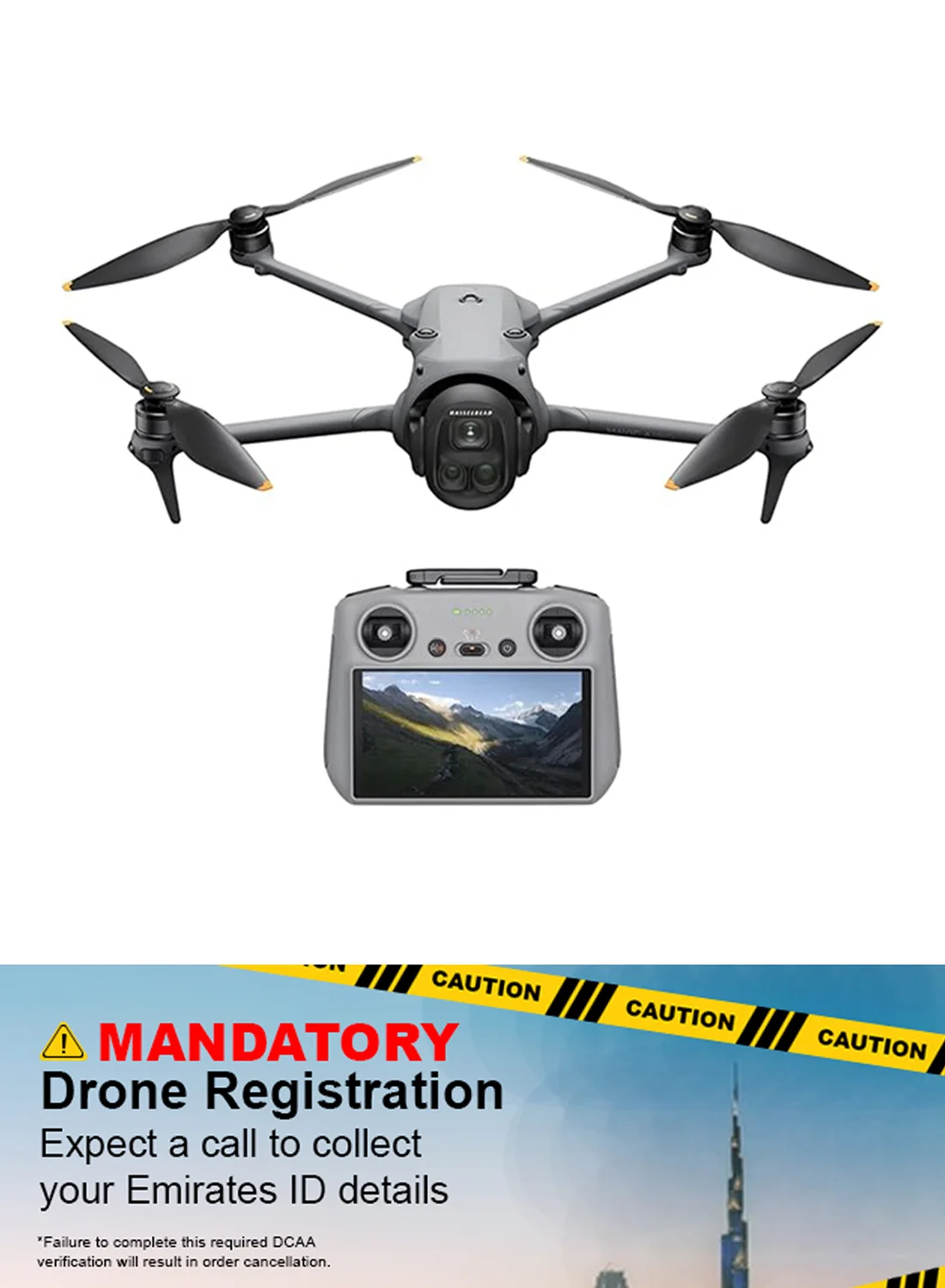 Professional Aerial Photography Drone with RC2 Remote Controller (4K Ultra-HD, Advanced Obstacle Avoidance, Compact Foldable Design) 36mtn