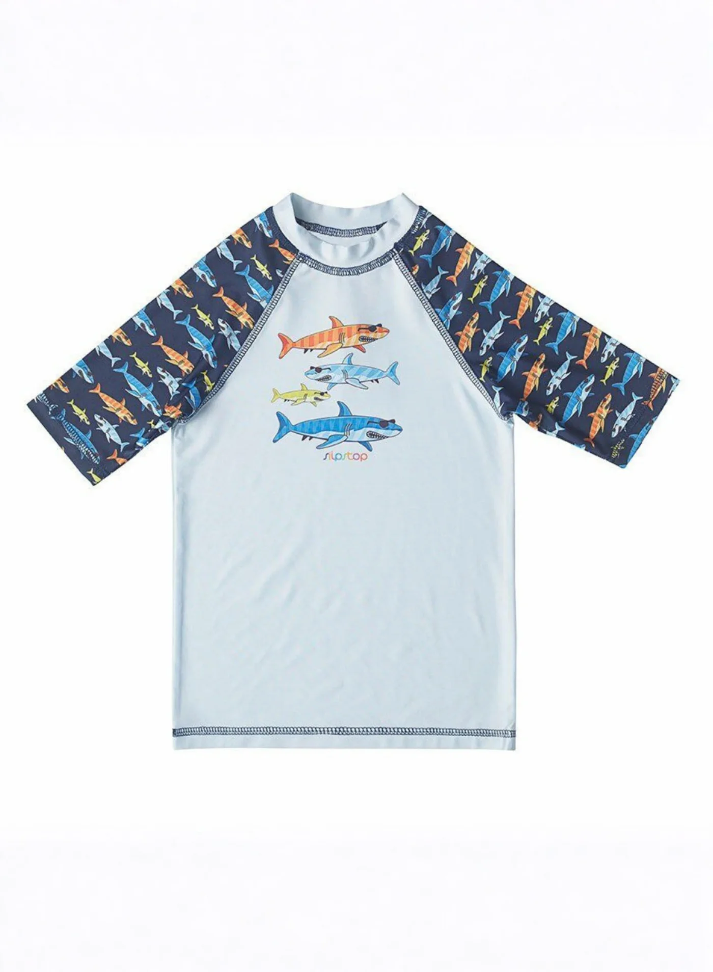 Slipstop Junior Rashguard Premium UV Protection Swim Shirt for Kids (Size 4-5 Years) 1a42u