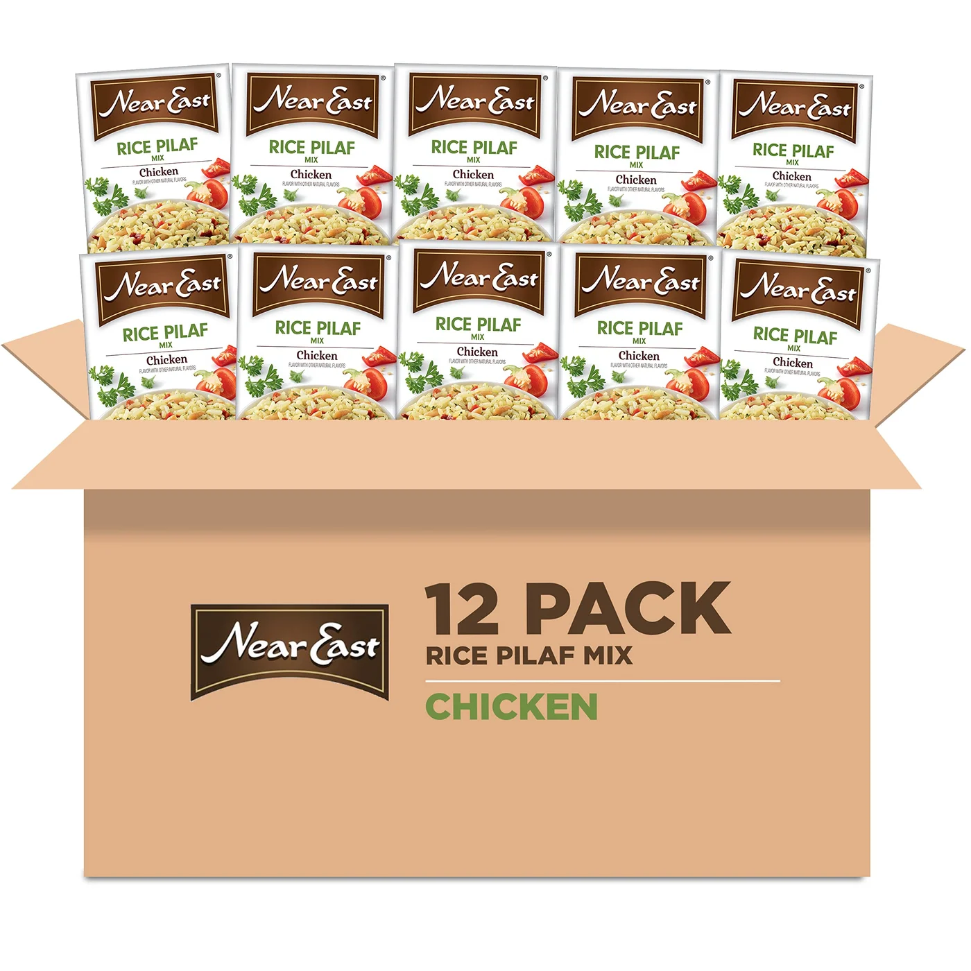 Near East Chicken Rice Pilaf Mix (12 Pack, 177g per box) 841n8