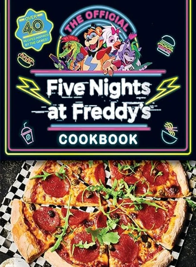 Official Five Nights at Freddys Cookbook Premium Themed Recipe Book for Fans (Hardcover) oklqy