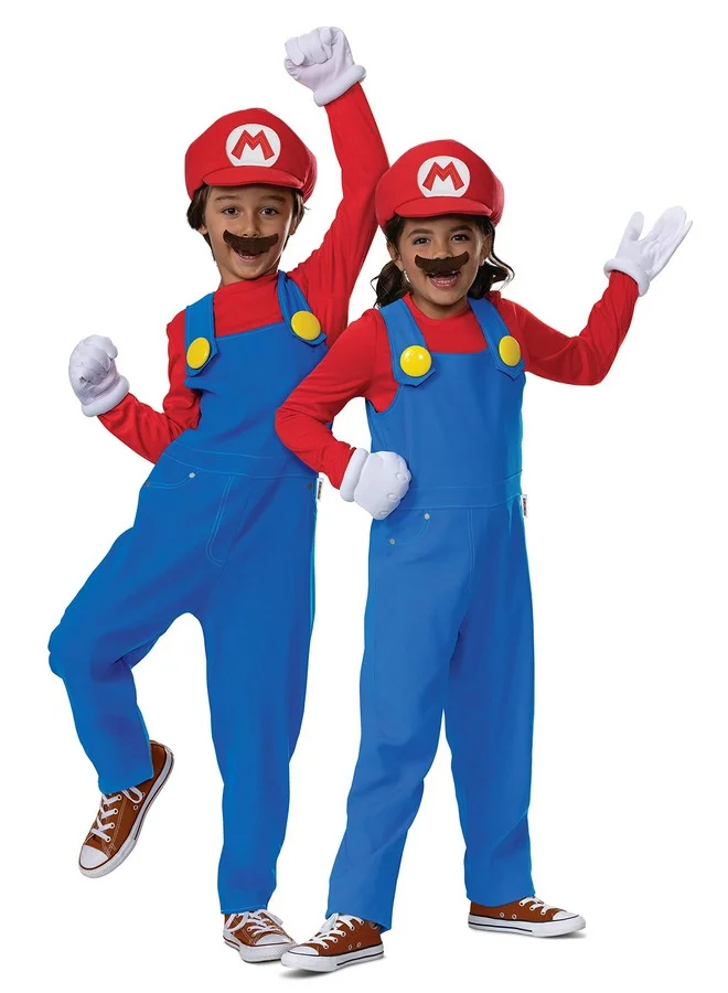 Premium Character Cosplay Jumpsuit for Kids, Authentic Video Game Hero Outfit for Children (Size 4-6) mziqp