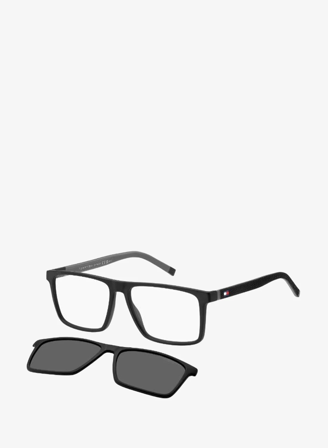 Premium Men's UV Protection Sunglasses Lightweight Durable Frame (Black, 56 mm) fv4lb