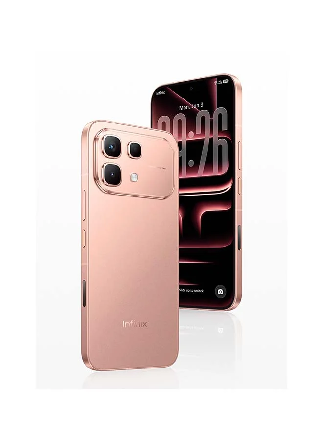 Infinix Note 60 5G Smartphone 8GB RAM 256GB Storage Dual SIM Android Mobile Phone (Rose Gold, 6.78-inch) 4iv12