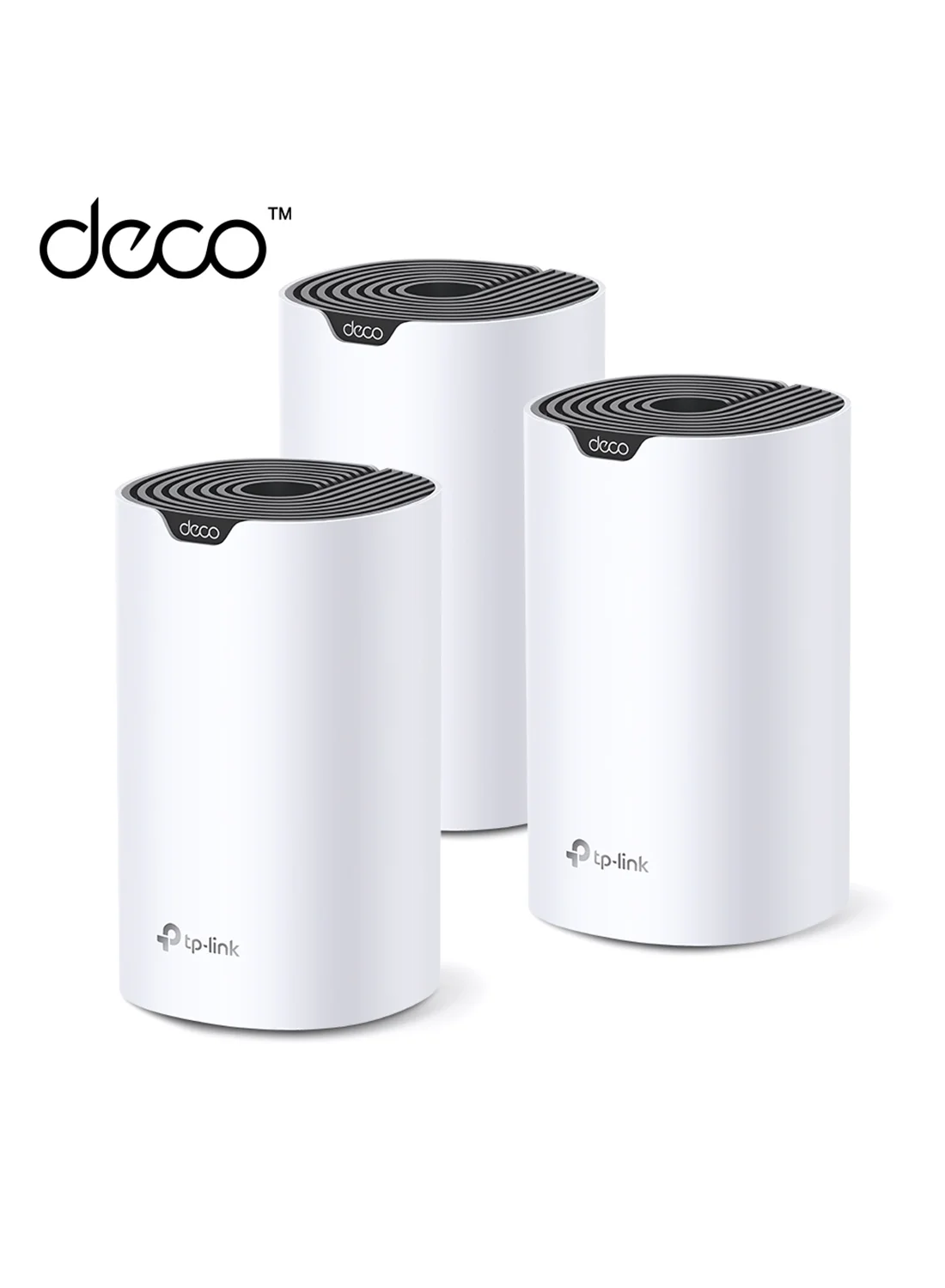 Premium Whole Home Mesh Wi-Fi System AC1900 Dual-Band Router (3-Pack) White iby11