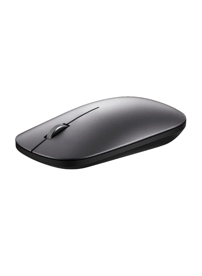 Smart Wireless Bluetooth Mouse Ergonomic Optical Computer Accessory (Space Grey) qmumq