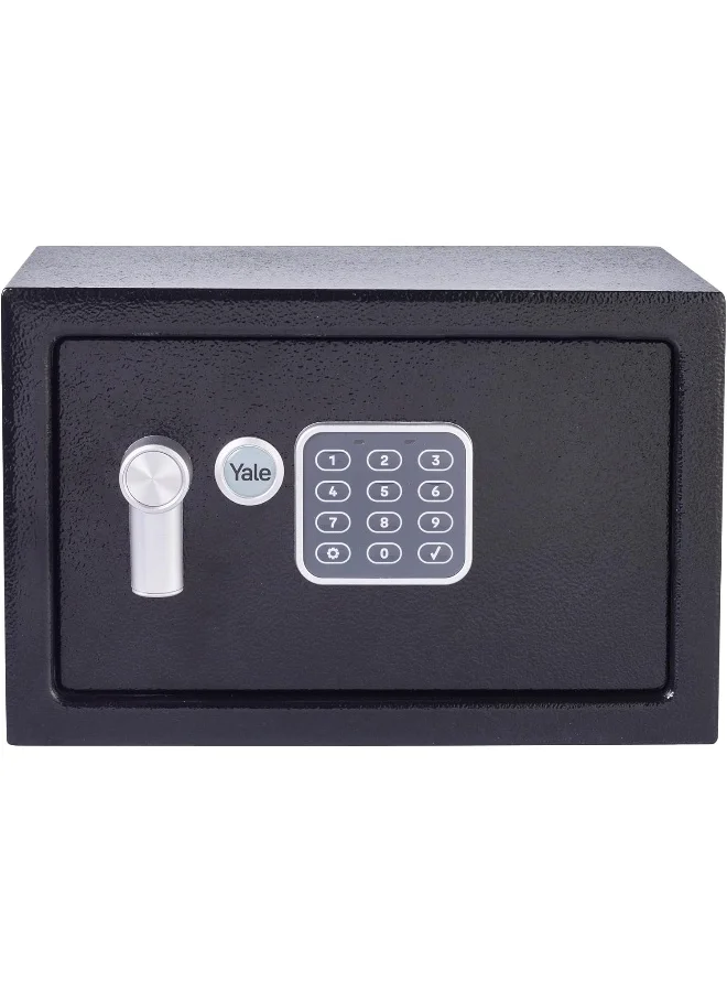 Premium Digital Security Safe with LED Keypad (Black, 8.6 Liter, 20 x 31 x 20 cm) xk40o