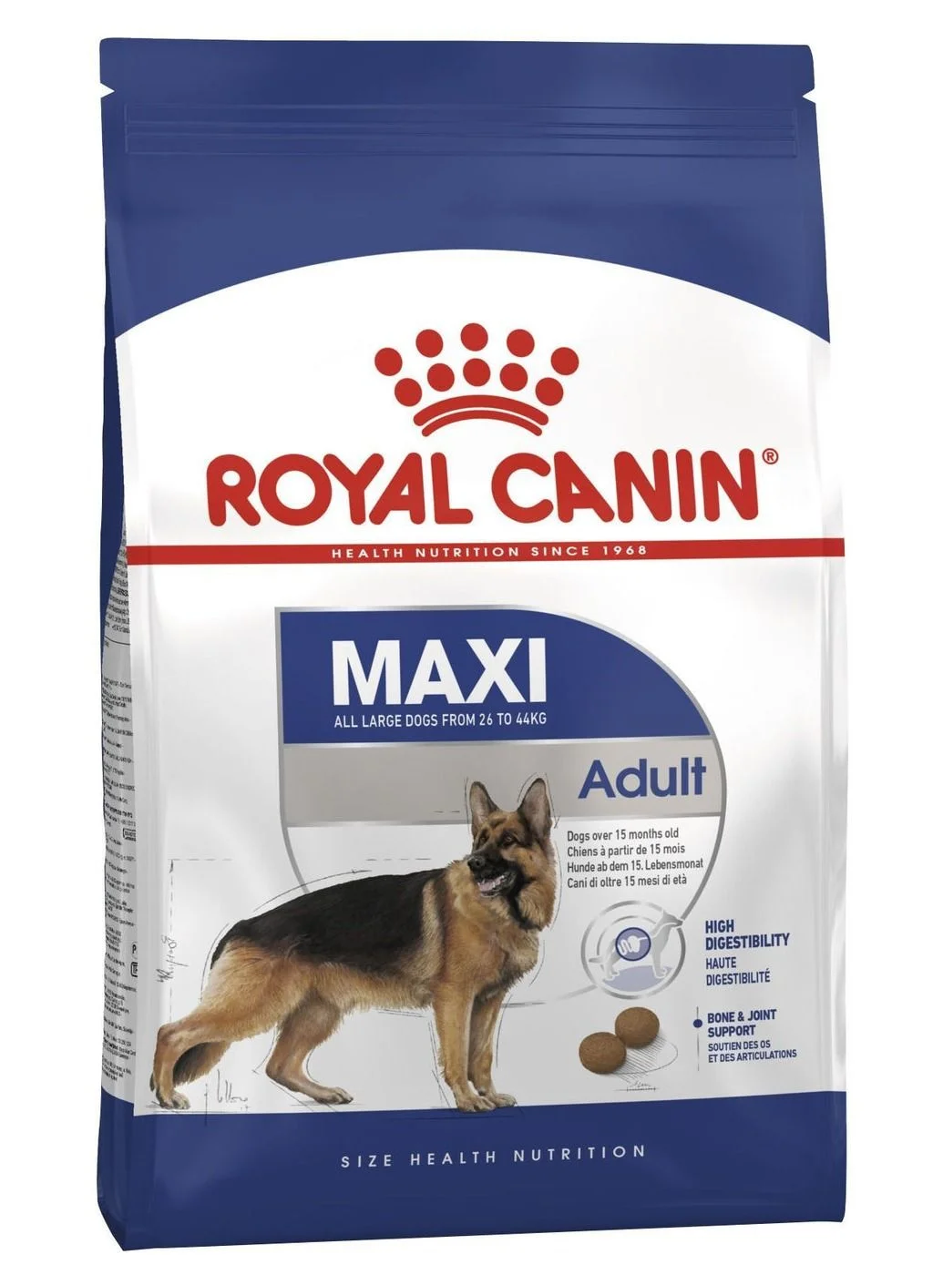 Premium Maxi Adult Dog Dry Food (15 kg) - Balanced Nutrition for Large Breed Dogs okxn8