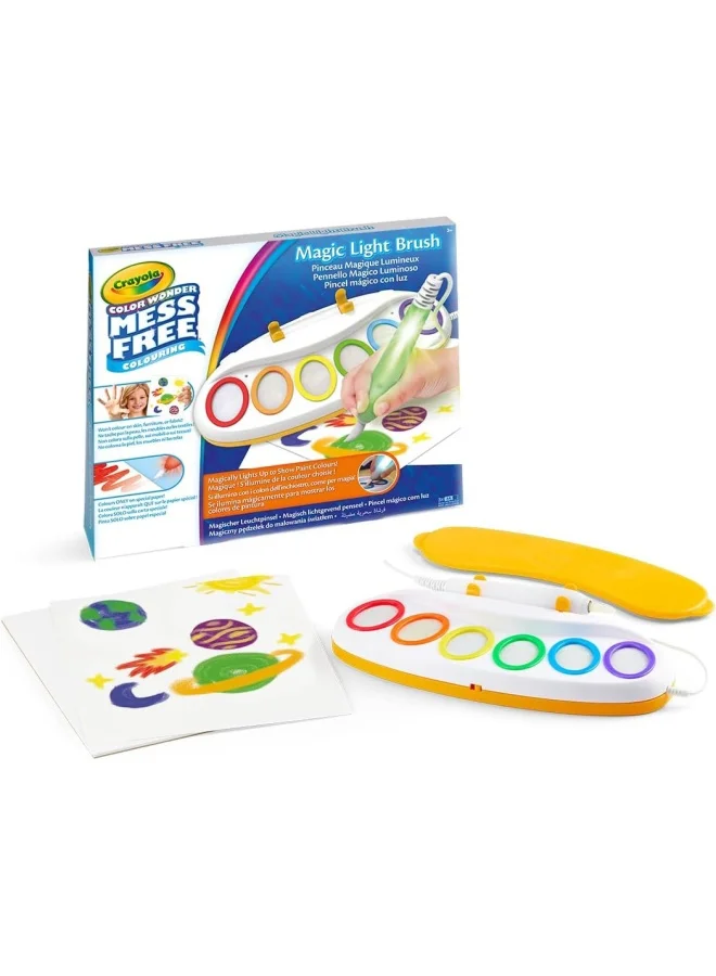 Magic Light Painting Brush Set Mess-Free Creative Art Tool for Kids (1 Piece) cxemo