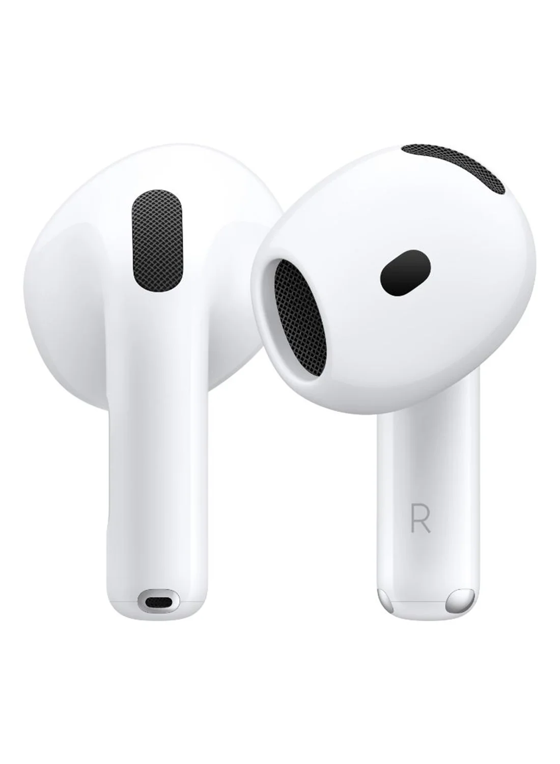 Premium Smart Wireless Earbuds with Active Noise Cancellation and Adaptive Audio (White, 1 Pair) 9vho9