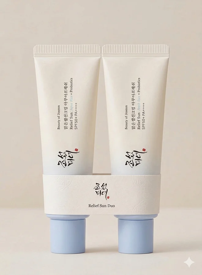 Beauty of Joseon Relief Sun Aqua Fresh Rice + B5 SPF50+ PA++++ (2 x 50 mL) 6t17d