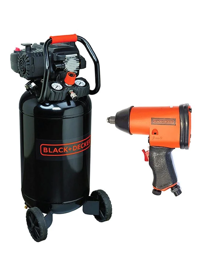 Premium Pneumatic Air Compressor and Multi-Tool Set (Black, 1-Piece) kf5s8