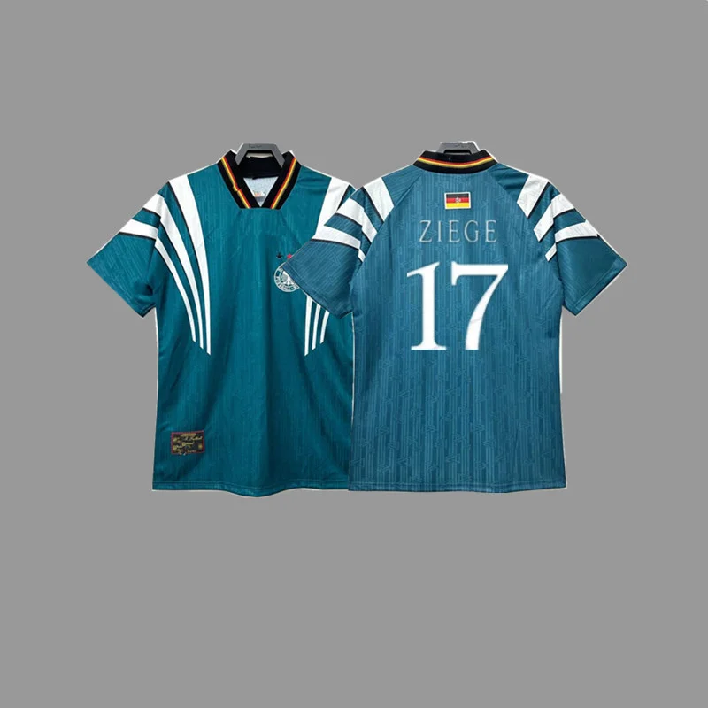 Germany Retro Football Jersey Classic Home Team Soccer Shirt (Adult, Large) j6x5x