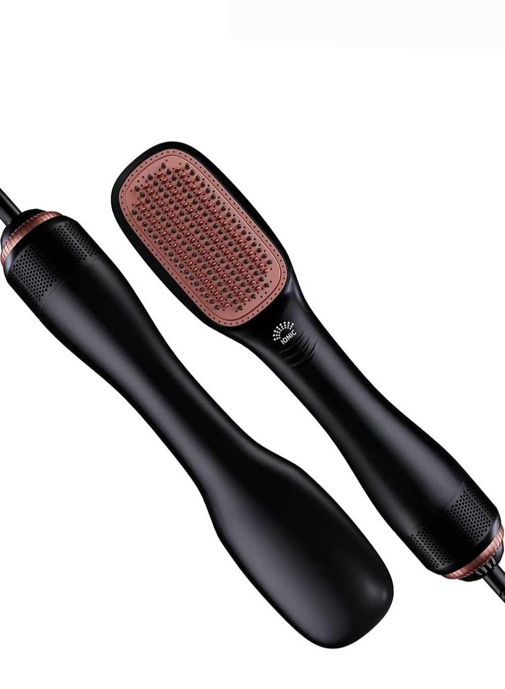 JoyousSto 3-in-1 Professional Hair Dryer Brush Volumizing Hot Air Styler with Negative Ion Technology (Black) jg4sl