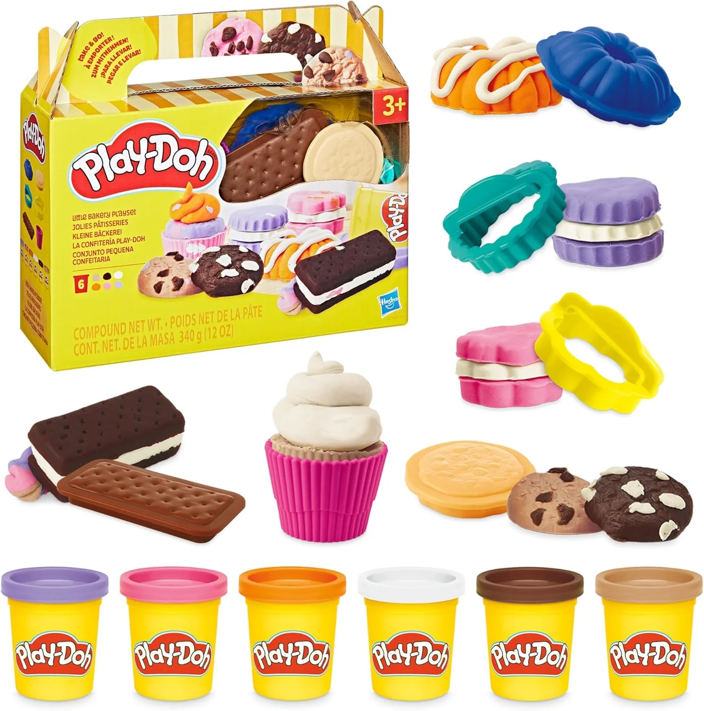 Creative Bakery Playset Kitchen Toy Set for Kids (Plastic, 1 Set) 48rge