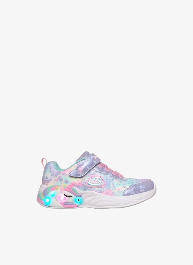 Premium Unicorn Dreams Kids Casual Sneakers (Light Pink, 20 cm) ga4tq