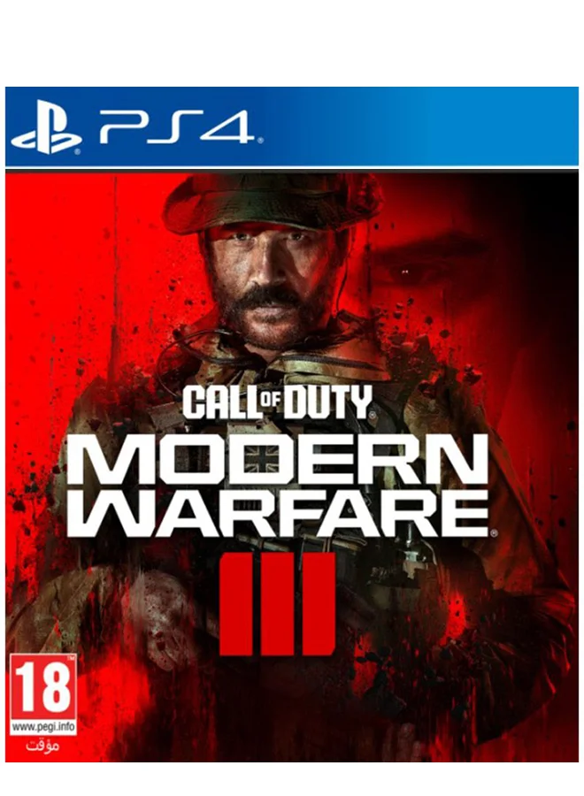 Modern Warfare III First-Person Shooter Action Game for Console (International Version, PS4) 740wc