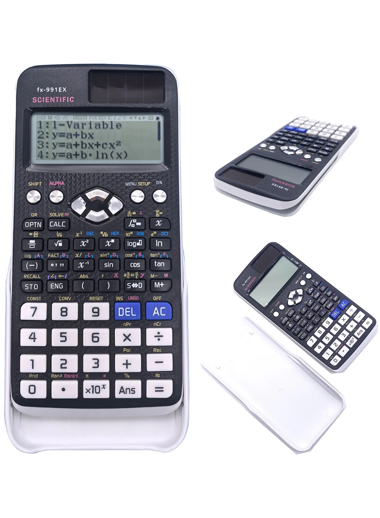 Adando Scientific Calculator 552 Functions Engineering Grade LCD Display (Black) 7557f