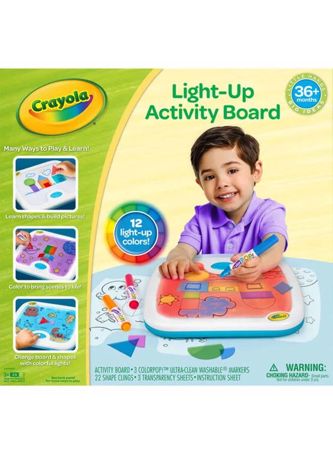 Premium Light-Up Activity Board Creative Drawing Tablet for Kids (4.8 x 30.2 x 28.9 cm) 4fhgb