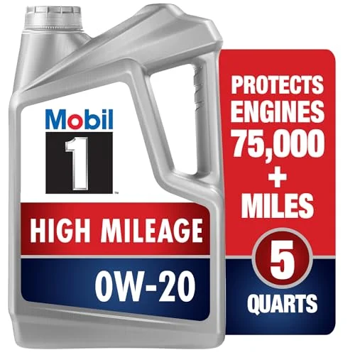 Premium Full Synthetic Motor Oil 0W-20 (High Mileage Formula, 4.73 L) xoorb