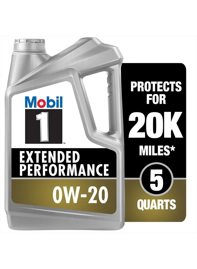 Premium Full Synthetic Motor Oil 0W-20 (Advanced Engine Protection, 4.73 L) pko6q