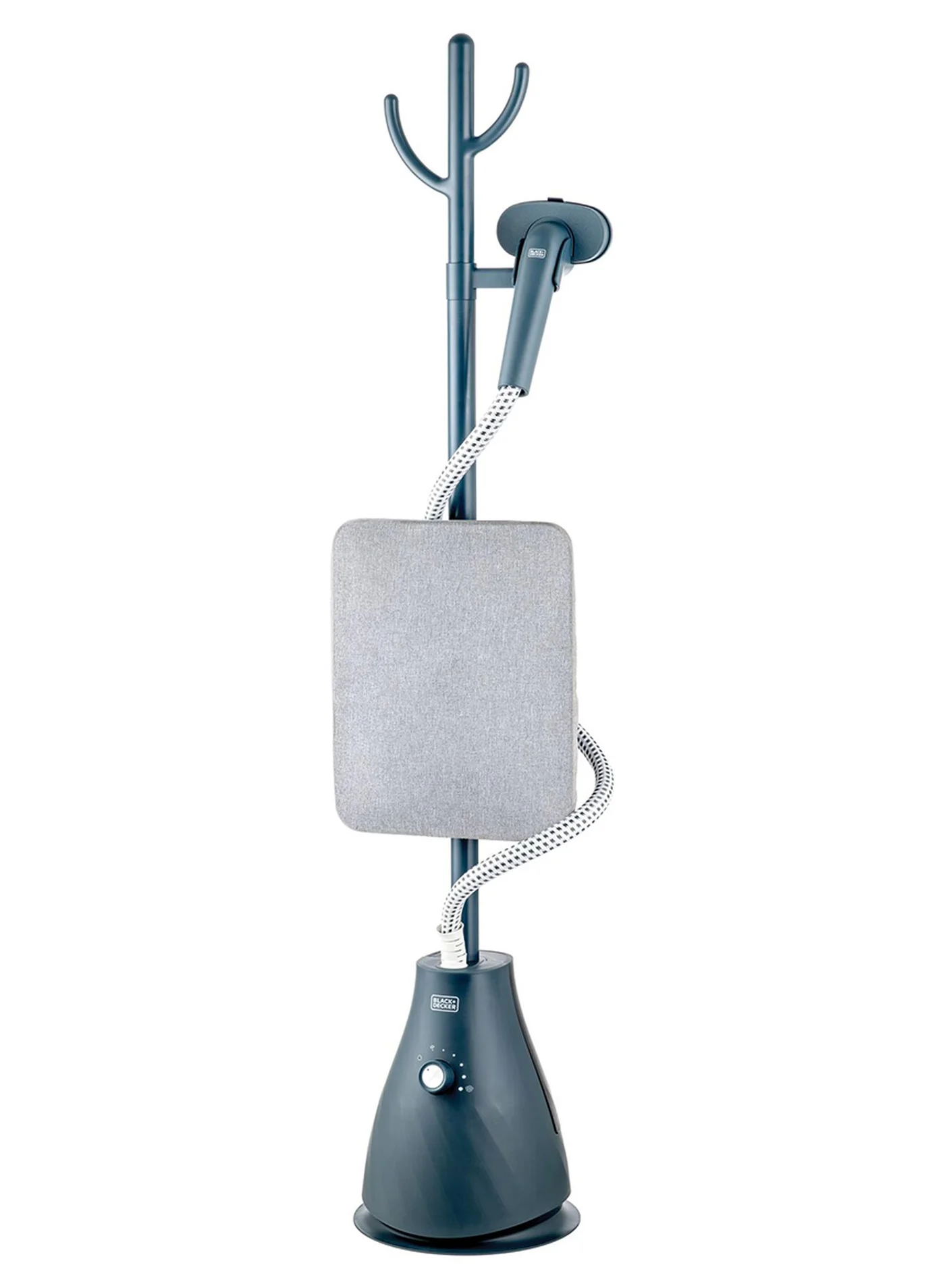 Garment Steamer with Integrated Ironing Board 1950W High-Power Vertical Fabric Care System (Blue, 1.8 L) 0pm0f