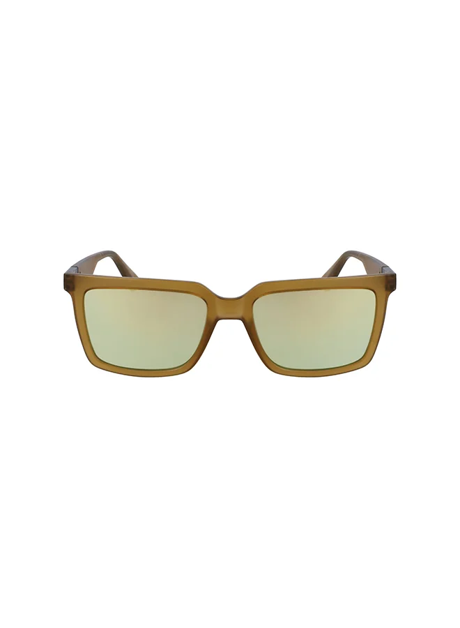 Premium Square Sunglasses UV Protection Unisex Lightweight Frame (55 mm) xj74y
