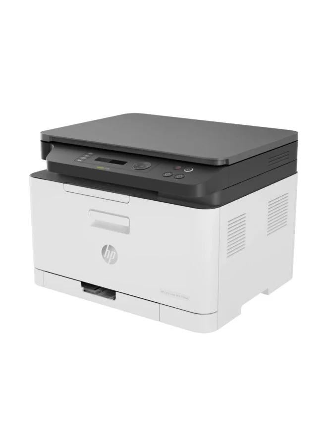 Premium Wireless Multifunction Laser Printer All-in-One Print Copy Scan Wi-Fi Connectivity (White, Compact) t0bq4