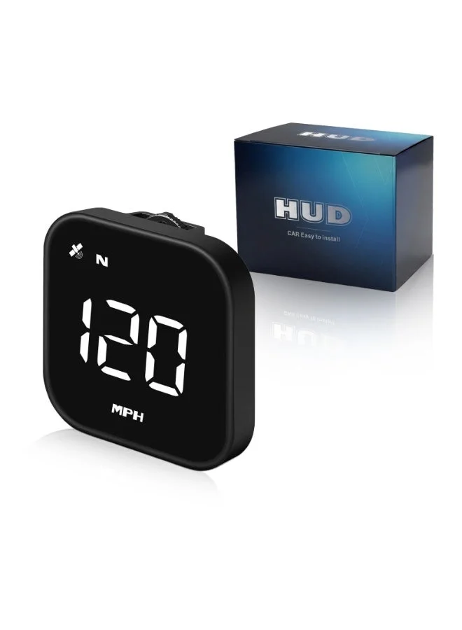 Toby¡¯s G4S Digital GPS Speedometer HUD Car Head Up Display with Overspeed Alarm and Fatigue Reminder (Black, Universal) rv8uo