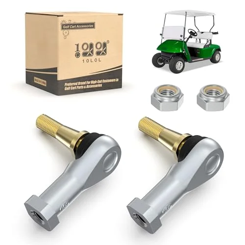 10L0L Golf Cart Tie Rod Ends Ball Joint Kit (2-Piece Set) for TXT Models 2001 and Newer Premium Replacement Parts pntkl