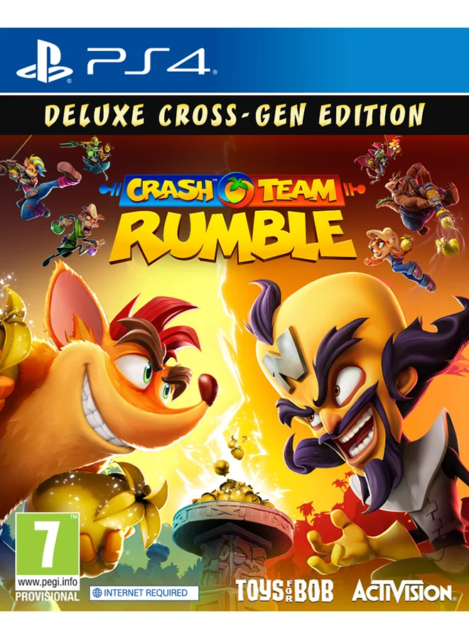 Crash Team Rumble Deluxe Edition (Arabic Version) for Console Gaming (PS4) 46340