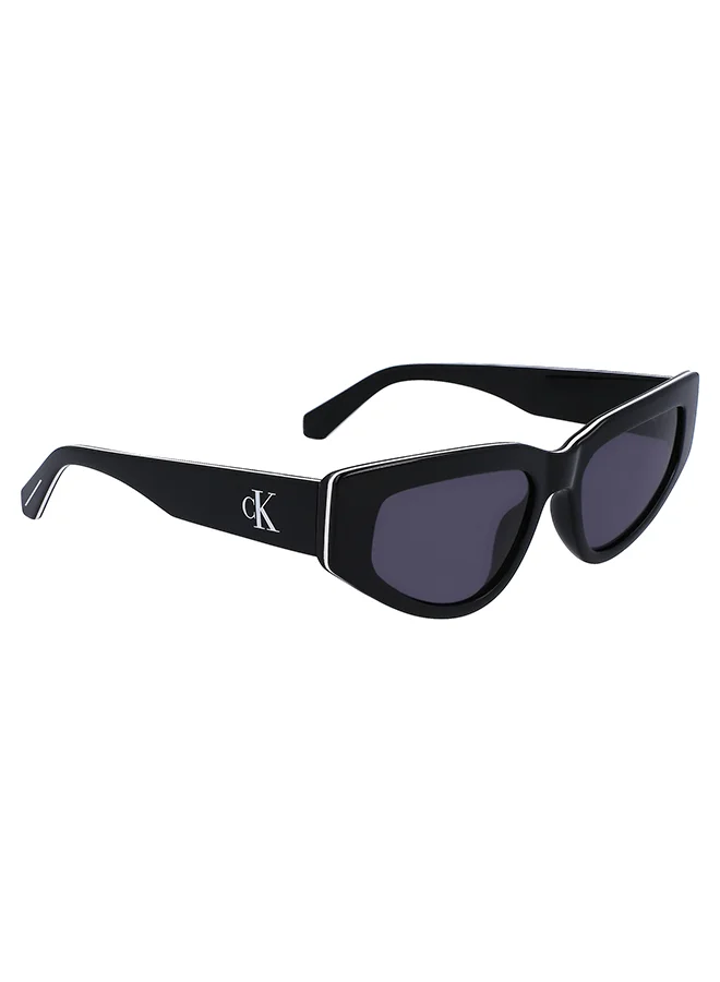 Premium Cat Eye Sunglasses for Women Elegant Lightweight Fashion Eyewear (Black, 53 mm) arsv3