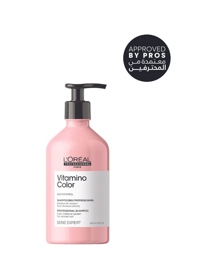 Professional Color Radiance Shampoo for Color-Treated Hair (Pink, 500 mL) 0wzlf
