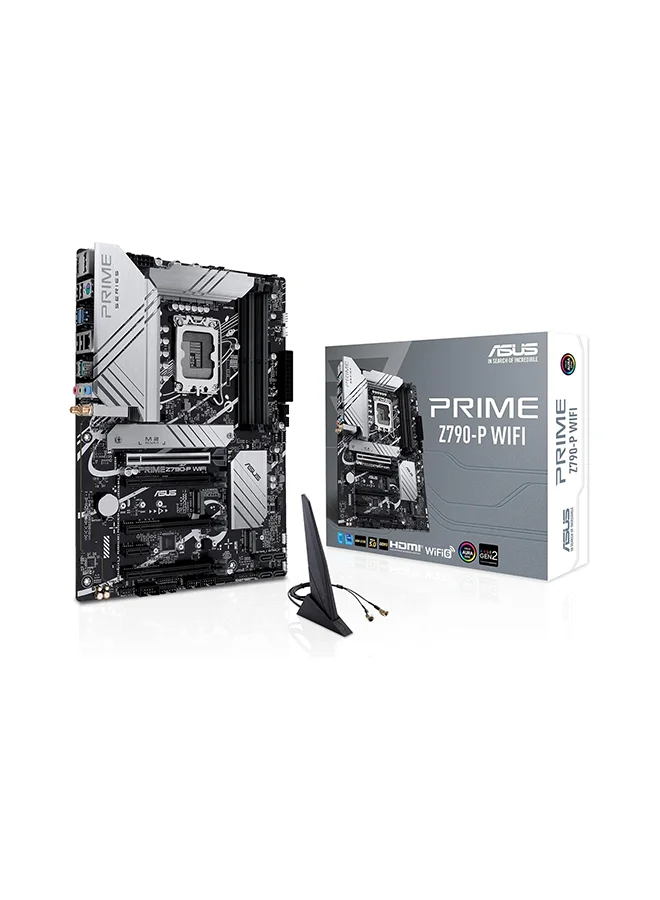 Premium Z790-P WiFi ATX Motherboard LGA 1700 for 13th and 12th Gen Processors (PCIe 5.0, DDR5, 14+1 Power Stages, WiFi 6, Bluetooth 5.2, Black) 11awn